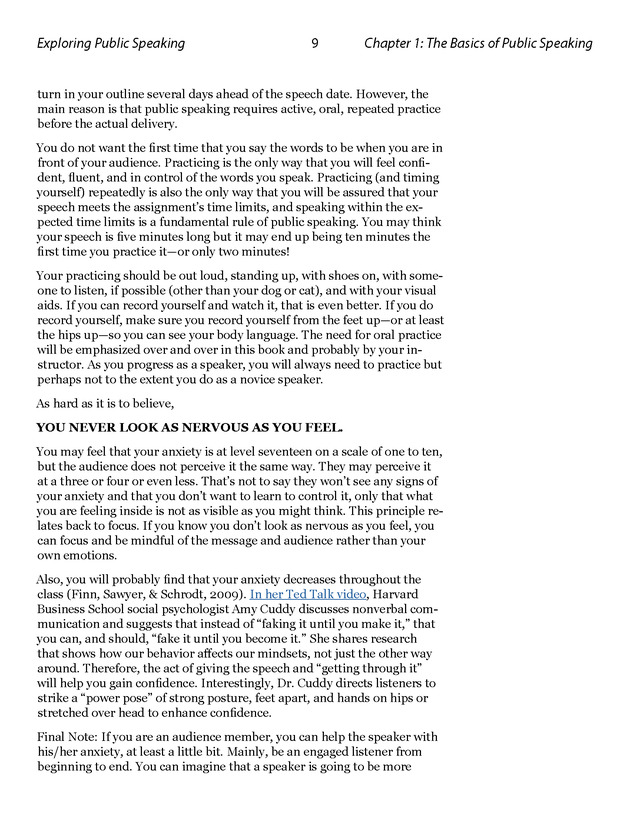 Exploring Public Speaking - Page 9
